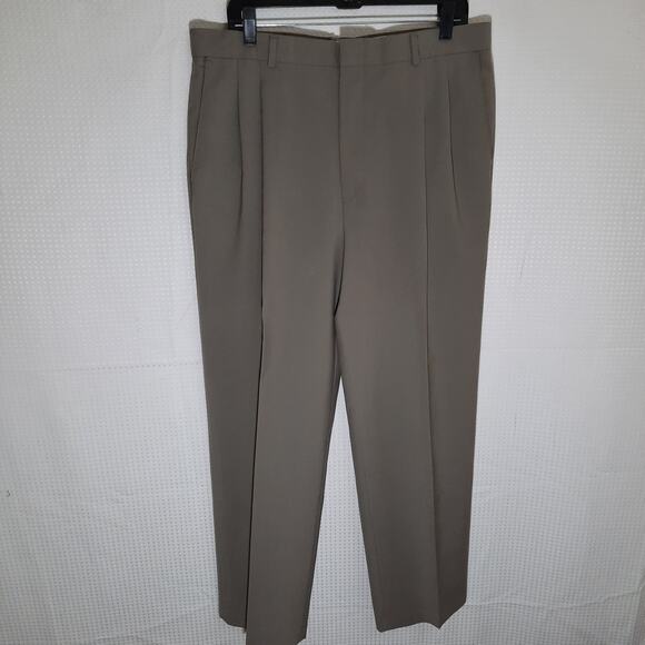 Levi’s Travelers Pants 36x31 Mens Made in USA Trevira Wool Blend Dress Slacks - Picture 1 of 9